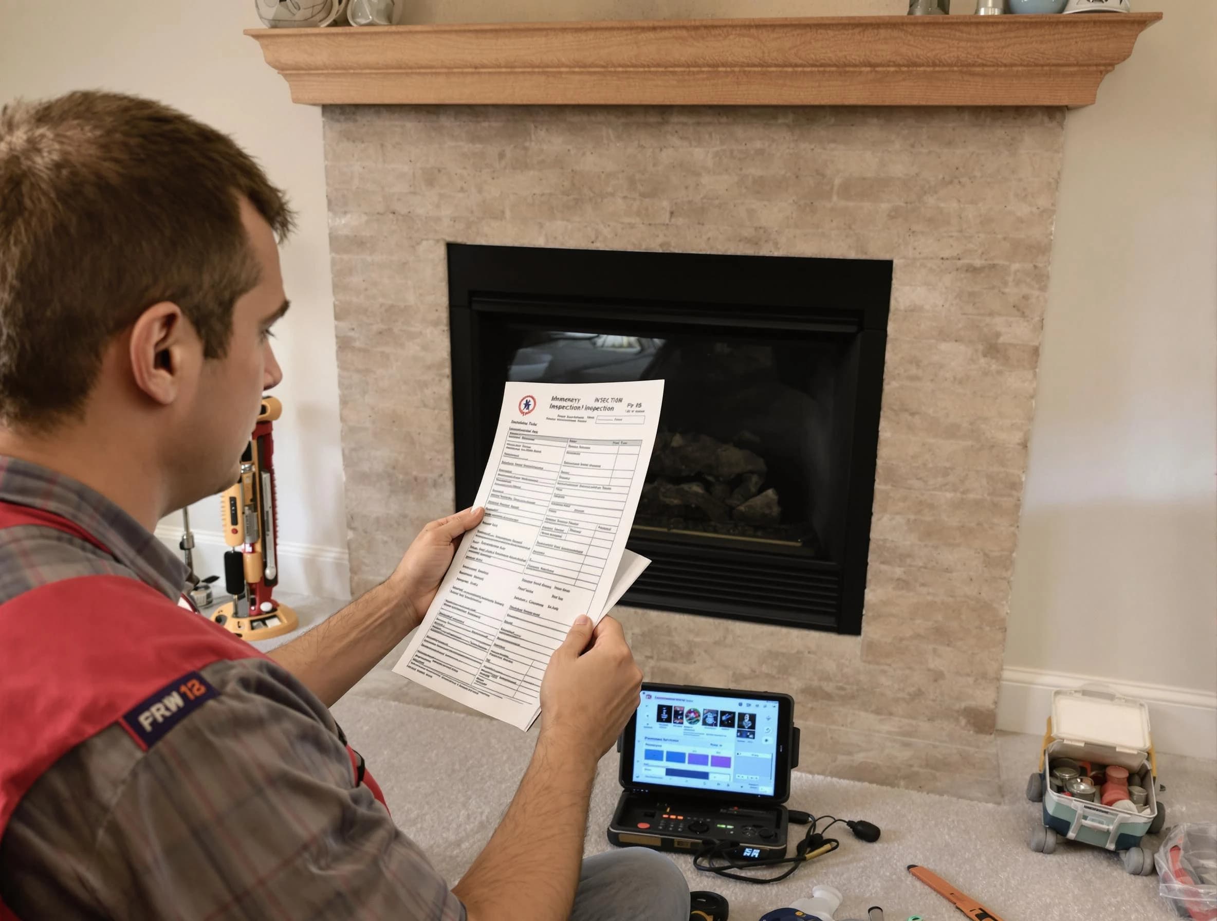 Thorough chimney inspection by Alpharetta Chimney Sweep in Alpharetta, GA