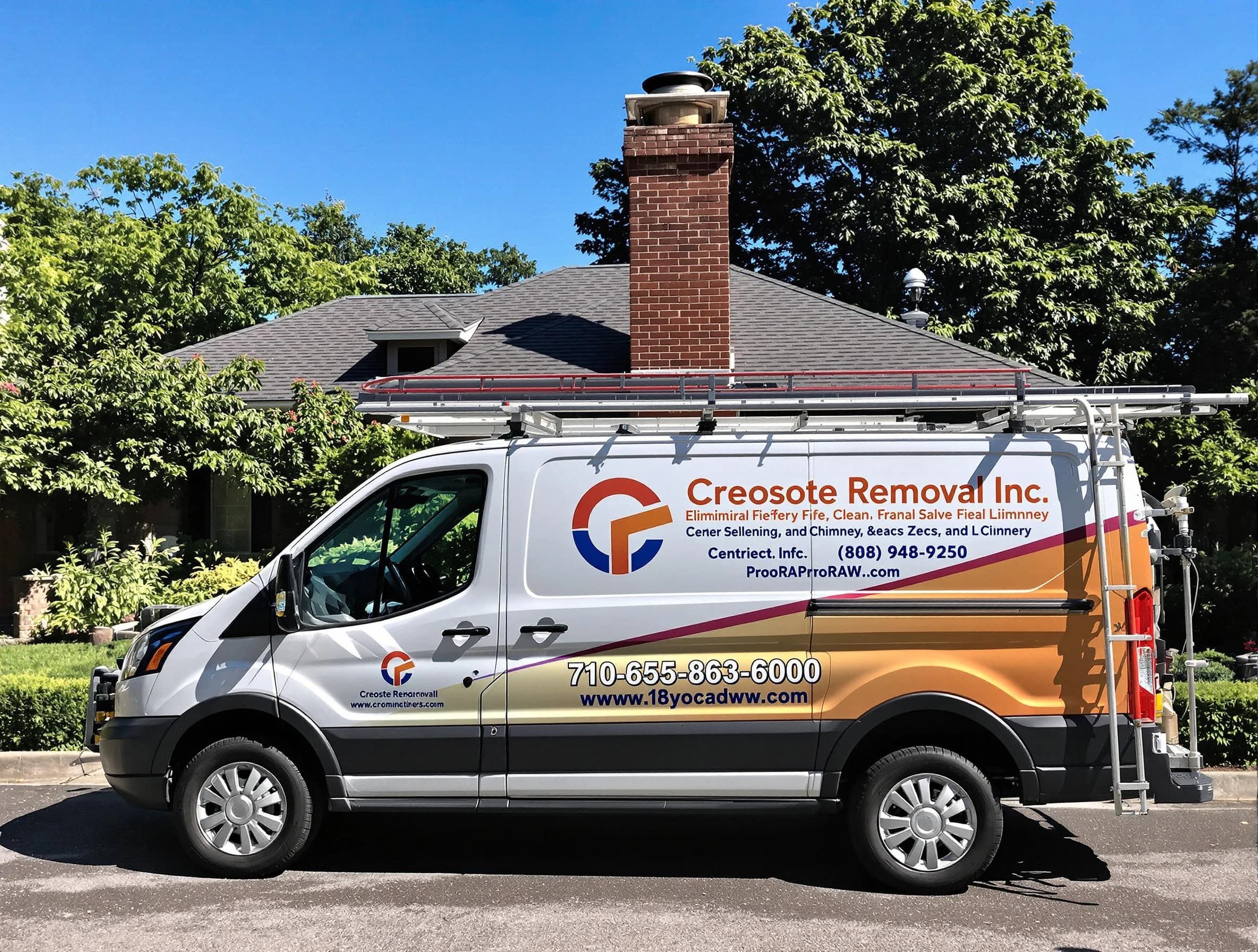 Alpharetta Chimney Sweep technician removing creosote safely in Alpharetta, GA